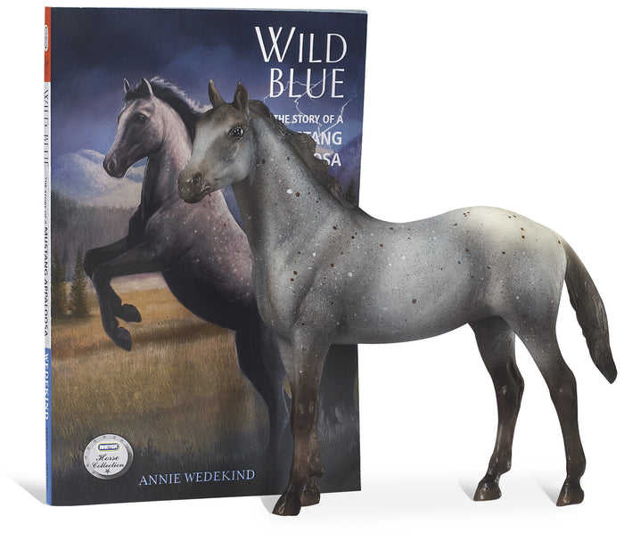 1 | Classics: Wild Blue Book and Model Horse Set