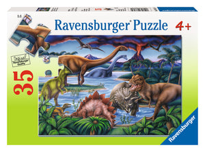 Ravensburger 35 Pieces Puzzle Dinosaur Playground - 08613