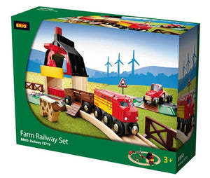 BRIO - 33719 | Farm Railway Train Set