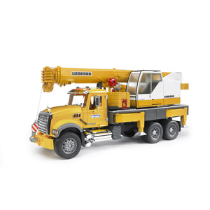 Bruder Mack Granite Liebherr Crane Truck - 02818