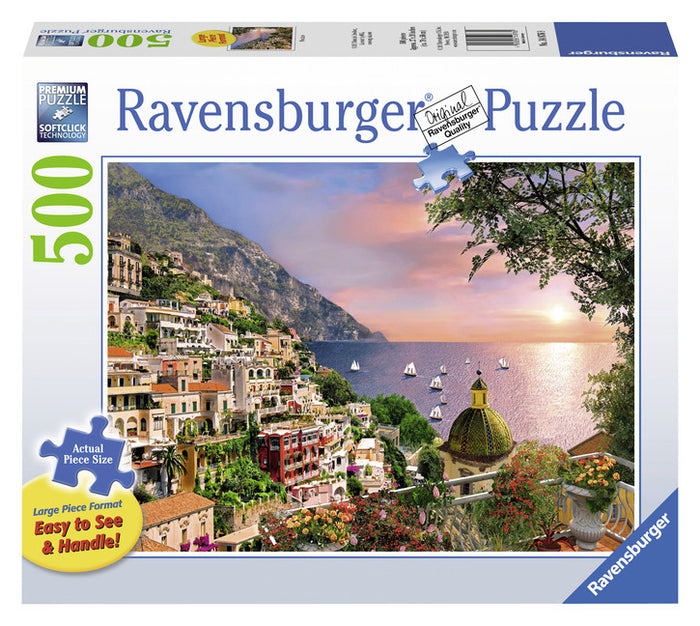 Ravensburger - 14876 | Positano (500 Large Piece Format Puzzle)