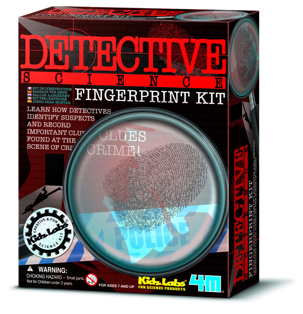 4M - P3248 | KidzLabs: Fingerprint Detective Science