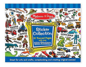 Melissa & Doug 14246 Sticker Collection - Blue Theme