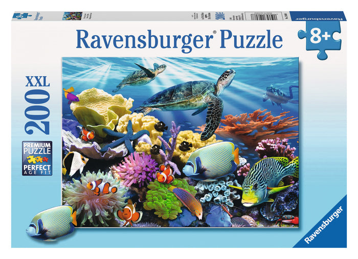 Ravensburger - 12608 | Ocean Turtles - 200 Piece Puzzle