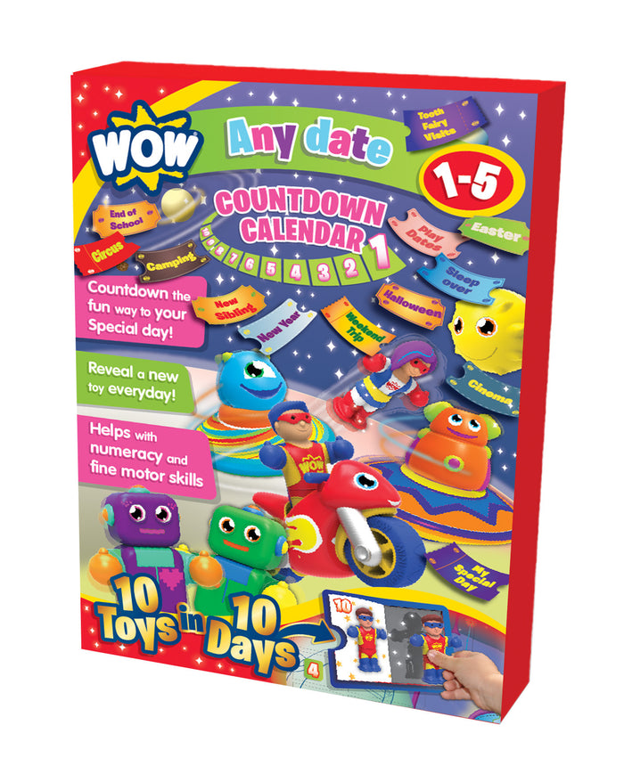 WOW Toys - 10421 | WOW Special Day Countdown Calendar-10421