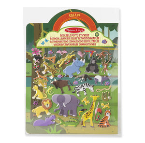 Melissa & Doug - 19106 | Reusable Puffy Stickers: Safari